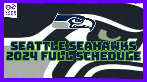 seahawks scheduke|2024 Seattle Seahawks Schedule .
